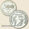 Magyarország 1986 évi 500 Forint '' Labdarúgó VB - két alakos '' PP! 